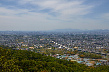 交野さん山頂の景色