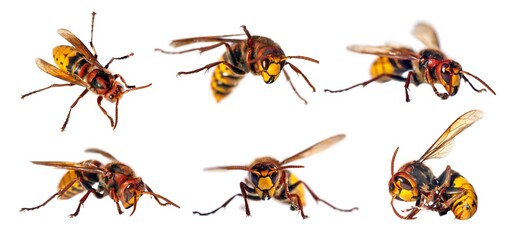 European hornet in latin Vespa crabro