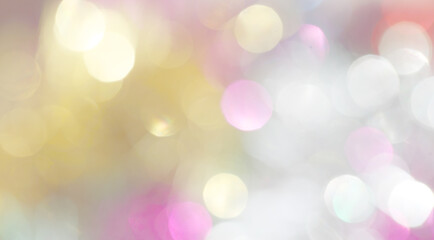 A shiny background of shaded spruce and Ballet Slipper. A sample for the New Year's postcard. © Nadzeya Pakhomava