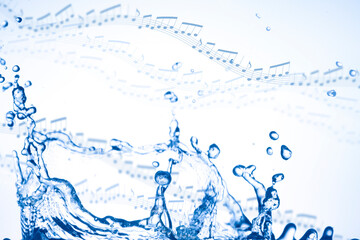 水滴と譜面