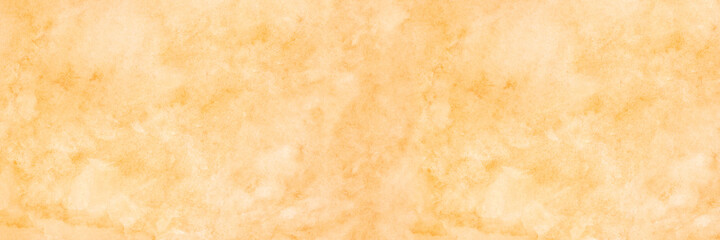 Orange watercolor background, Watercolour painting soft textured on wet white paper background, Abstract orange watercolor illustration banner, wallpaper