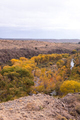 Scenic Verde Canyon Arizona Landscape in Autumn