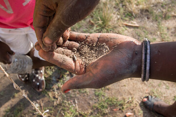 Hand washing with ash as an alternative to soap. WHO guidelines currently recommend that ash can be used for hand cleaning when soap is not available. 