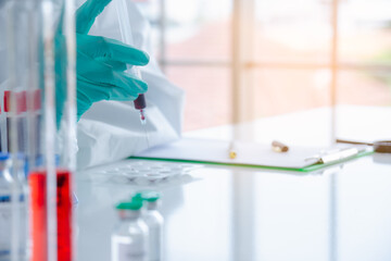 Lab experiments, vaccine inventions, infection testing