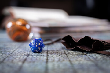 Game dice - board games and role play games