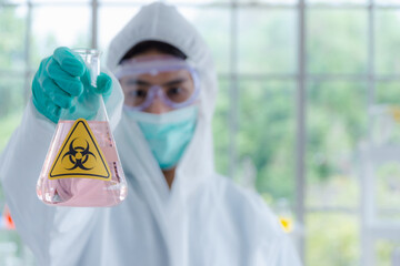 Doctors in the laboratory produce drugs and vaccines. Lab experiments, vaccine inventions,...