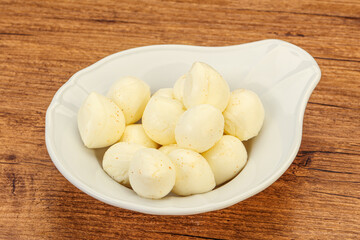 Natural tasty baby Mozarella cheese