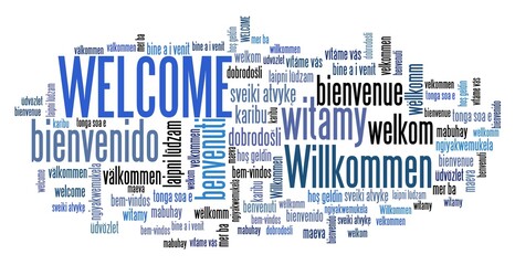 Welcome sign © Tupungato