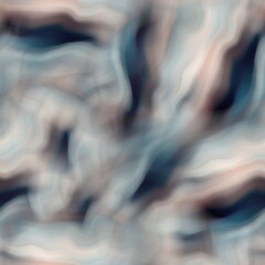 Blurry gradient glitch abstract watercolour texture background. Wavy irregular bleeding dye wash seamless pattern. Digital tie dye ombre distorted all over print. Variegated modern backdrop.  © Limolida Studio