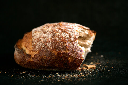 Close up of loaf of bread