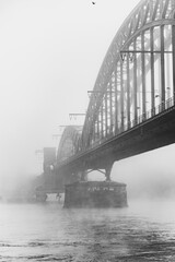 Bridge in the fog