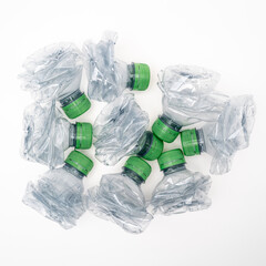 bouteilles en plastique recyclable