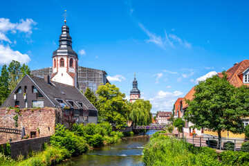 Sankt Martin Kirche, Ettlingen, Baden-Württemberg, Deutschland 