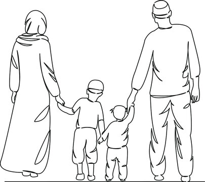 Muslim Family