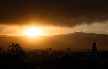 atardecer en Cochabamba - Boliva