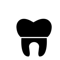 tooth crown icon element of dentistry icon for mobile concept and web apps. Thin line tooth crown icon can be used for web and mobile. Premium icon on white background