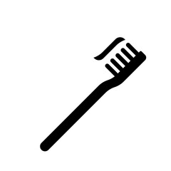 toothbrush icon element of dentistry icon for mobile concept and web apps. Thin line toothbrush icon can be used for web and mobile. Premium icon on white background