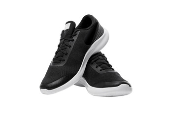 Modern sneakers isolated on a white background.