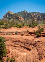 Curving Red Rock atSedona, Arizona