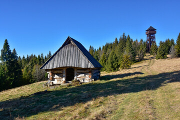 Magurki, wieża widkowa, Gorce