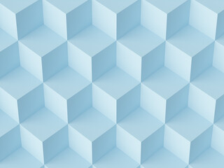 Abstract mosaic background with 3d cubes