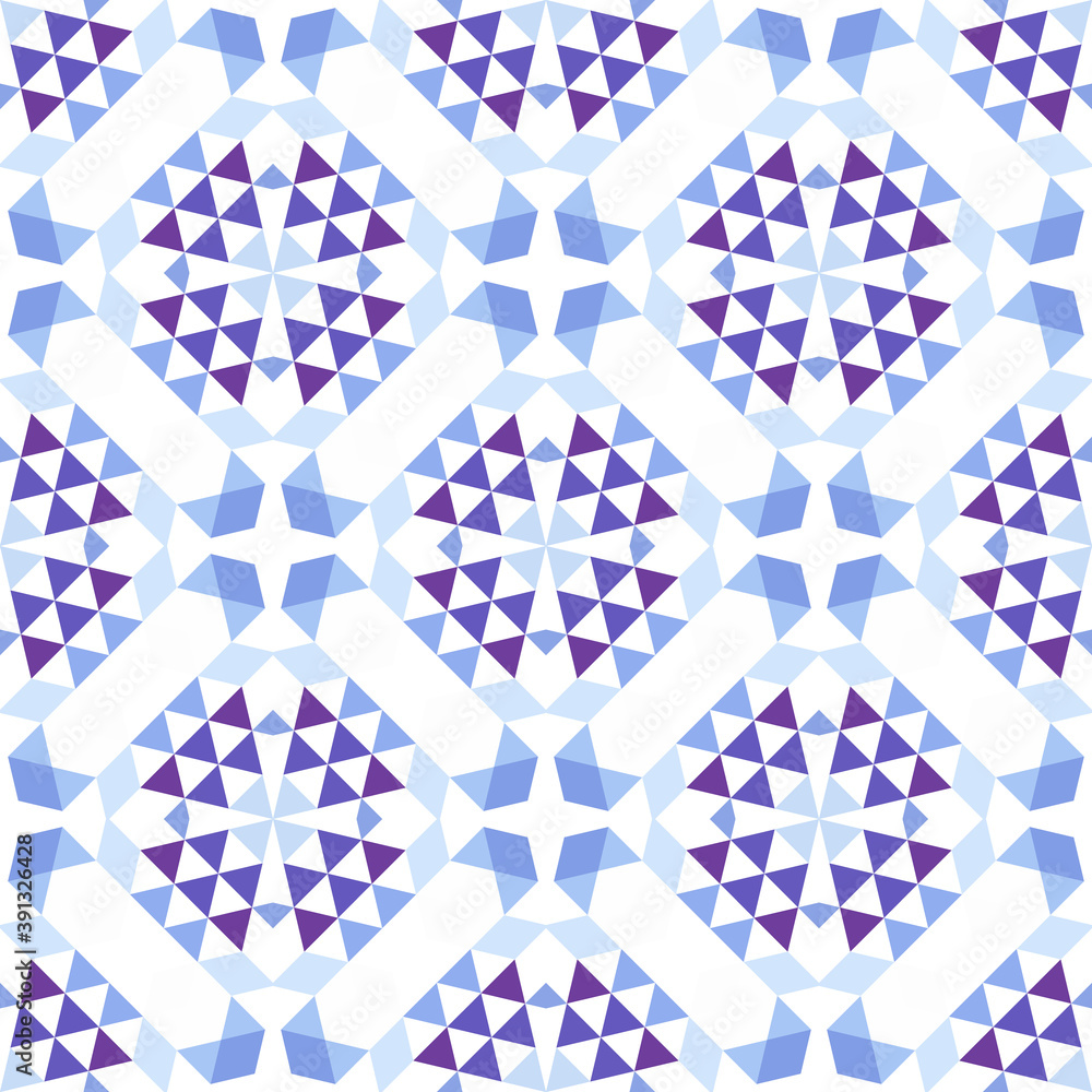 Poster abstract seamless pattern of simple geometric shapes. bright shades of colors.