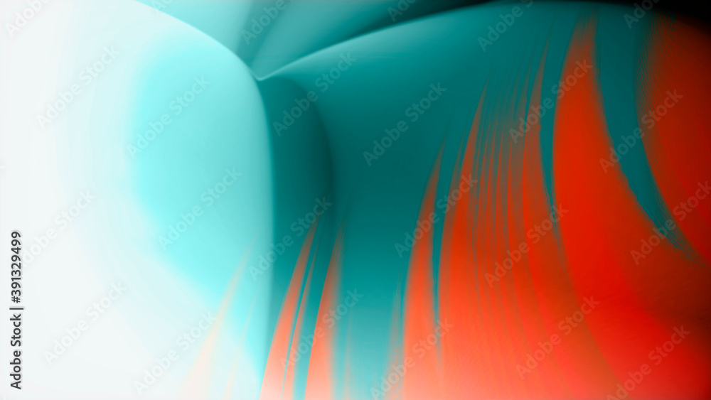 Poster abstract composition of multi-colored planes flowing into each other red-white-blue, blurred image, 