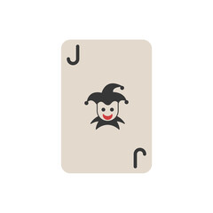 Joker icon isolated on white background. Clown symbol modern, simple, vector, icon for website design, mobile app, ui. Vector Illustration