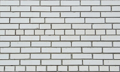 Obraz premium white brick wall pattern