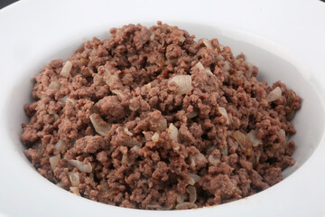 minced meat for filling