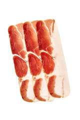 Jamon, isolated on white background