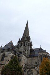 Fototapeta na wymiar Cathedral in autumn 