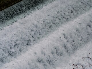 Der Lechfall in der Stadt F&uuml;ssen in Bayern an den Alpen