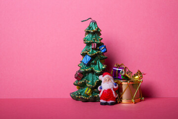 christmas tree and gifts