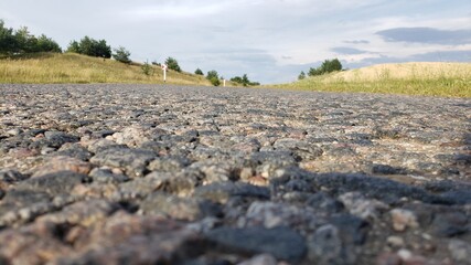 plowed field in autumn