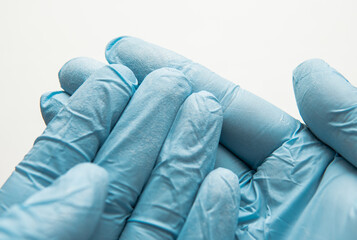 sterilization of nitrile gloves with alcohol antiviral sprays a