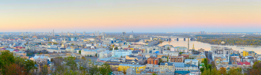 Panorama Kyiv Podil Old Town