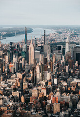 Luftaufnahmen von New York City