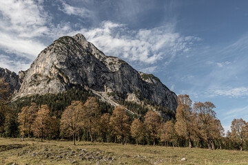 Herbst am Ahornboden Tirol