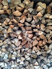 stack of firewood