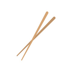 Isolated chinese tools for eat home activities icon- Vector