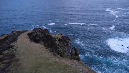 Djupalonssandur at sunset, Snæfellsnes peninsula, Snæfellsjökull National Park, Iceland