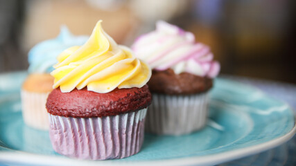 cupcake with icing