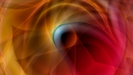 Colorful Abstract twirling background with lines