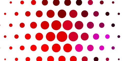 Light Purple, Pink vector background with circles.