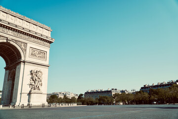 Ville paris vide 