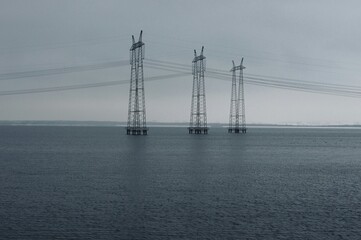 lines in the fog