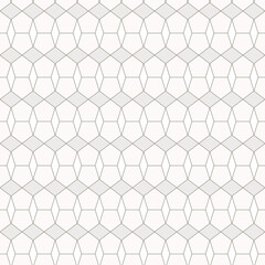 Fototapeta premium seamless pattern of geometric shapes in beige shades