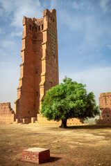 Mosque minaret ruin in Mansourah
Mansoura tower Tlemcen Algeria

