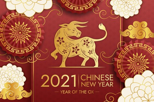 golden chinese new year 2021